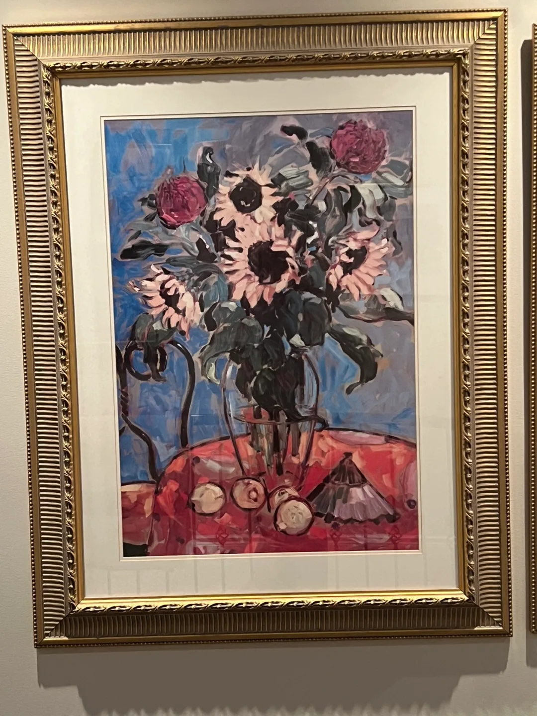 Pair of Framed Floral Prints thumbnail