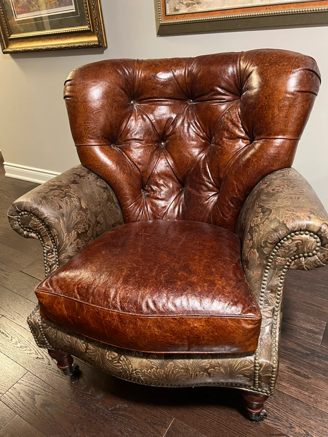 Leather Accent Chair thumbnail