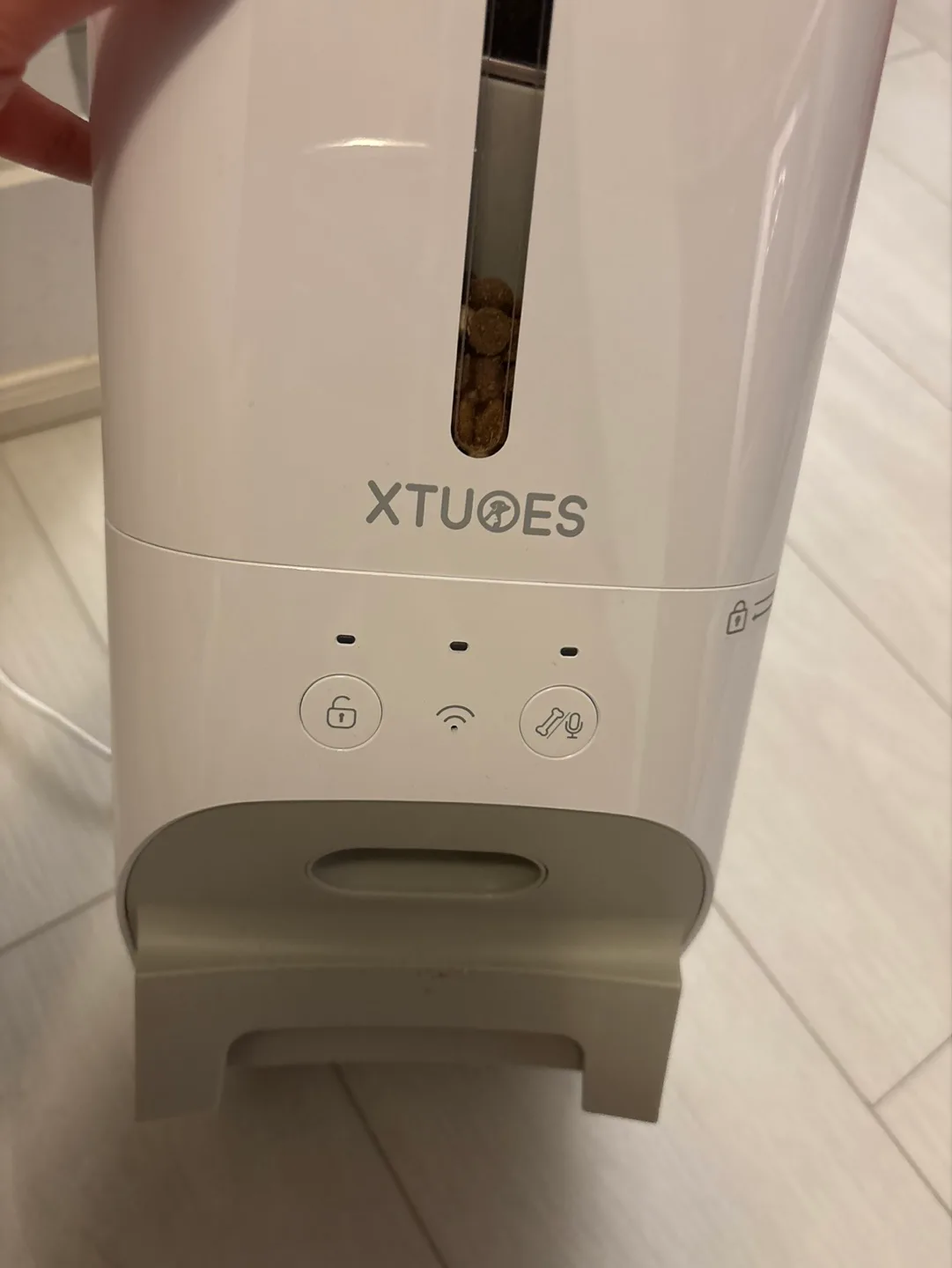 XTUES Automatic Pet Feeder image indicator(2)