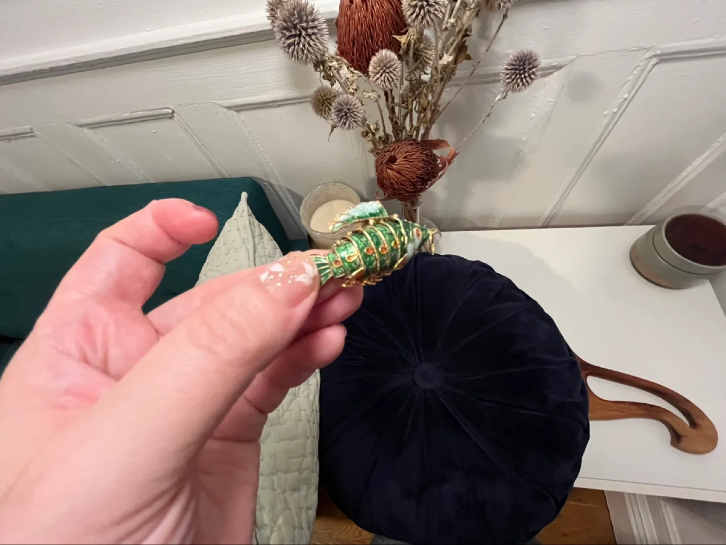 Two Enamel Fish Charms image indicator(8)