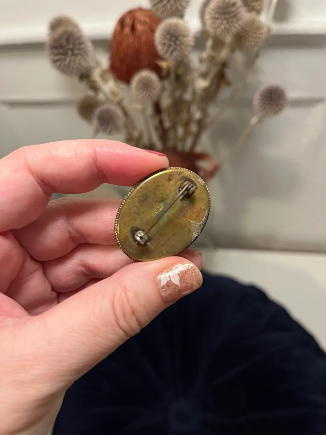 2 Italian Vintage Micro-Mosaic Brooch Pins & Earrings image indicator(7)