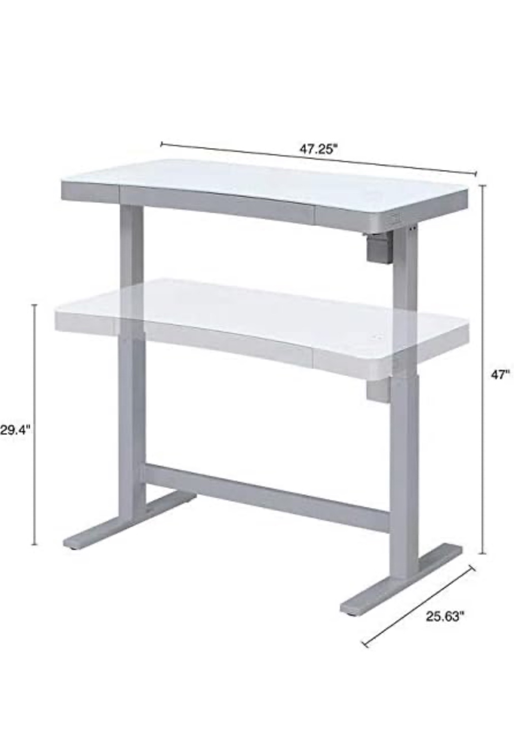 TRESANTI Coastal Adjustable Height Desk - photo 2