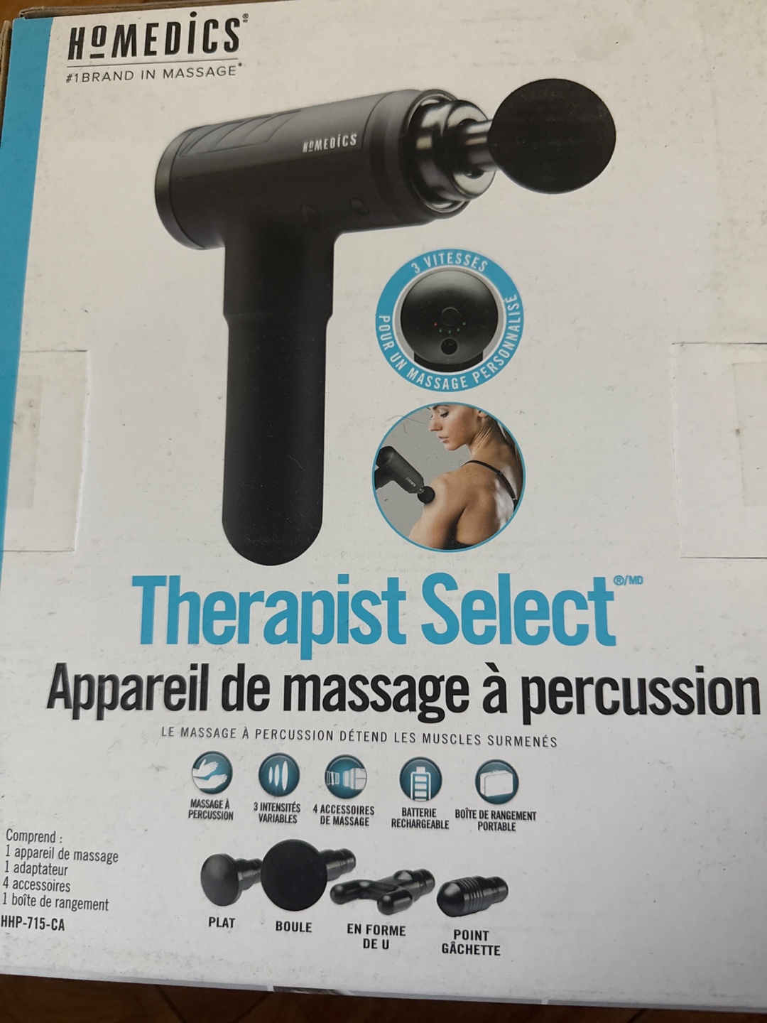 Homedics Therapist Select Percussion Massager