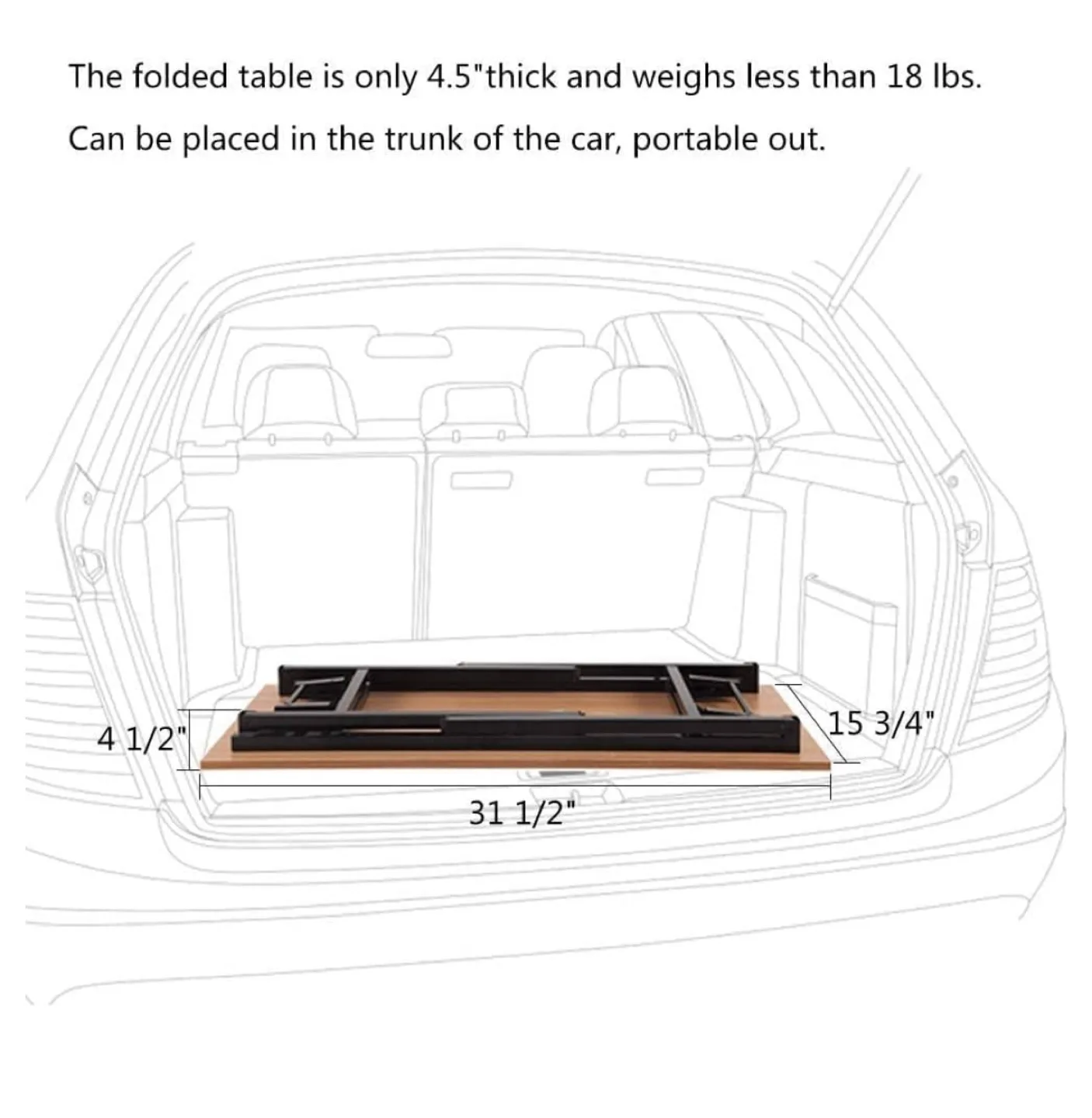 Brand new Computer Desk Folding Table image indicator(5)