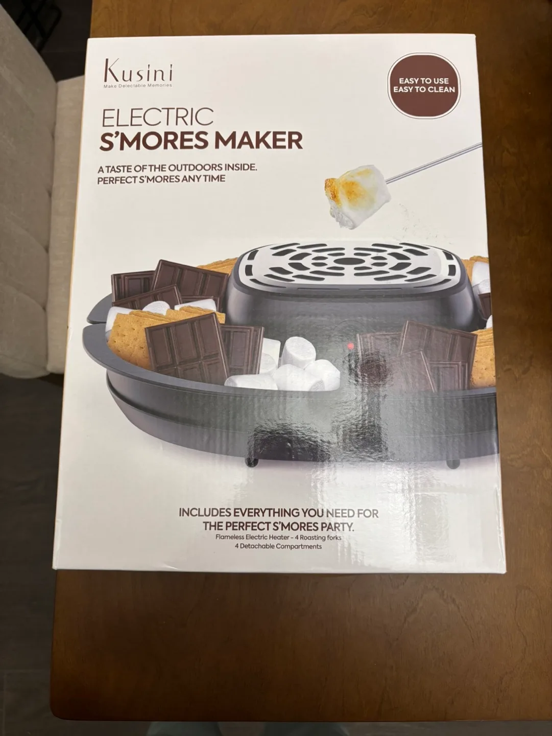 Kusini Electric S'mores Maker - Brand New in Box thumbnail