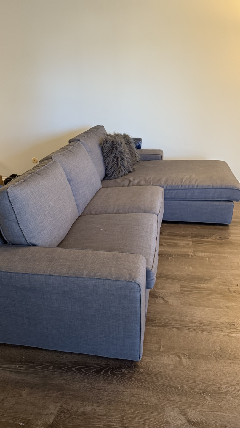 IKEA Gray Sectional Sofa