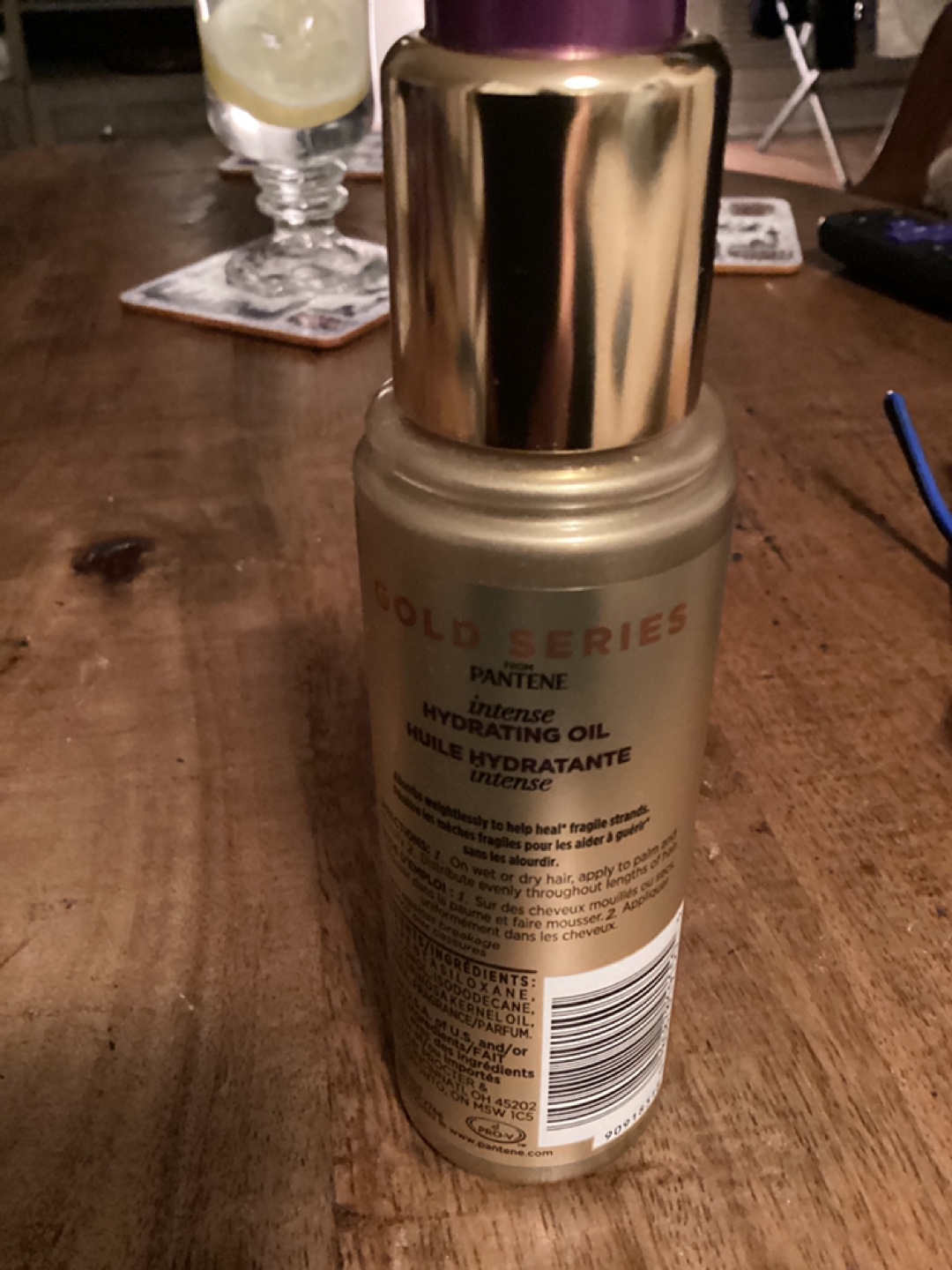 Pantene Gold Series Intense Hydrating Oil - 3.2 fl oz - photo 2
