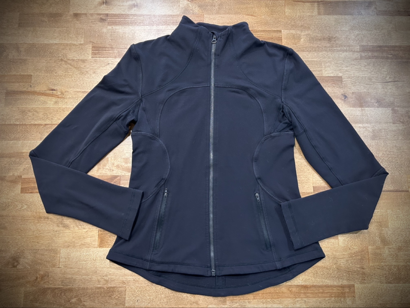 Lululemon Define Full Zip Jacket - Black (Size 10)