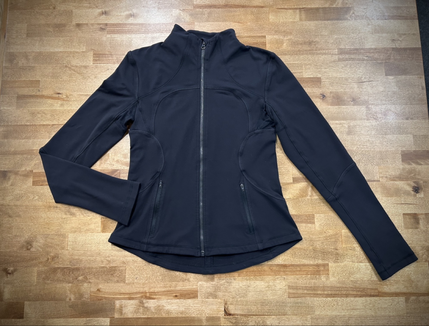 Lululemon Define Full Zip Jacket - Black (Size 10) - photo 2