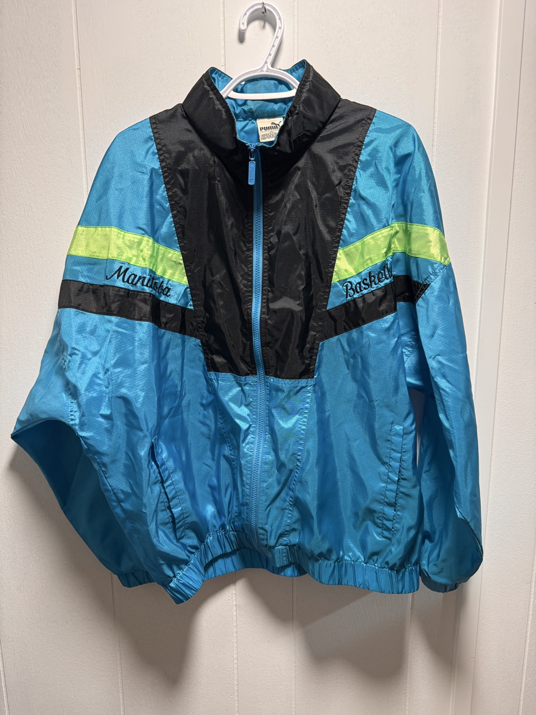 Vintage Puma Manitoba Basketball Jacket 80s