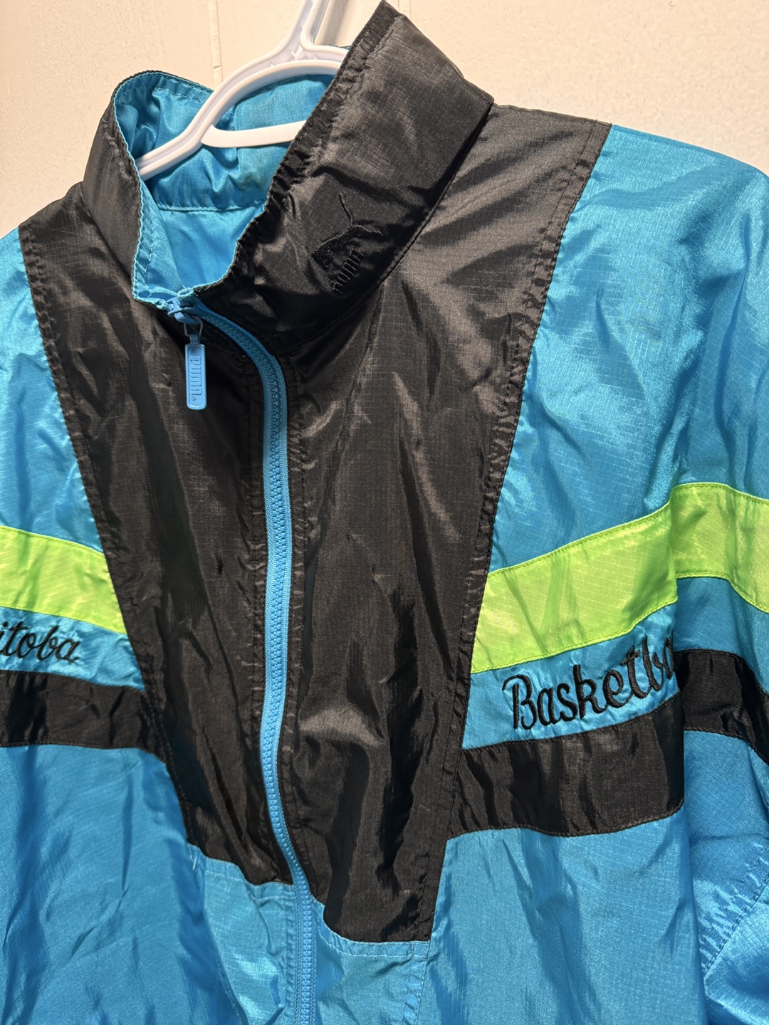 Vintage Puma Manitoba Basketball Jacket 80s - photo 3