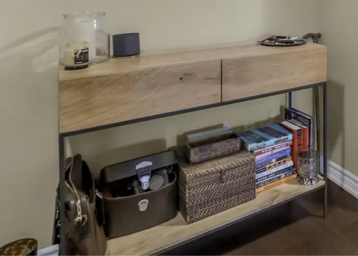 West Elm Industrial Storage Console - photo 3