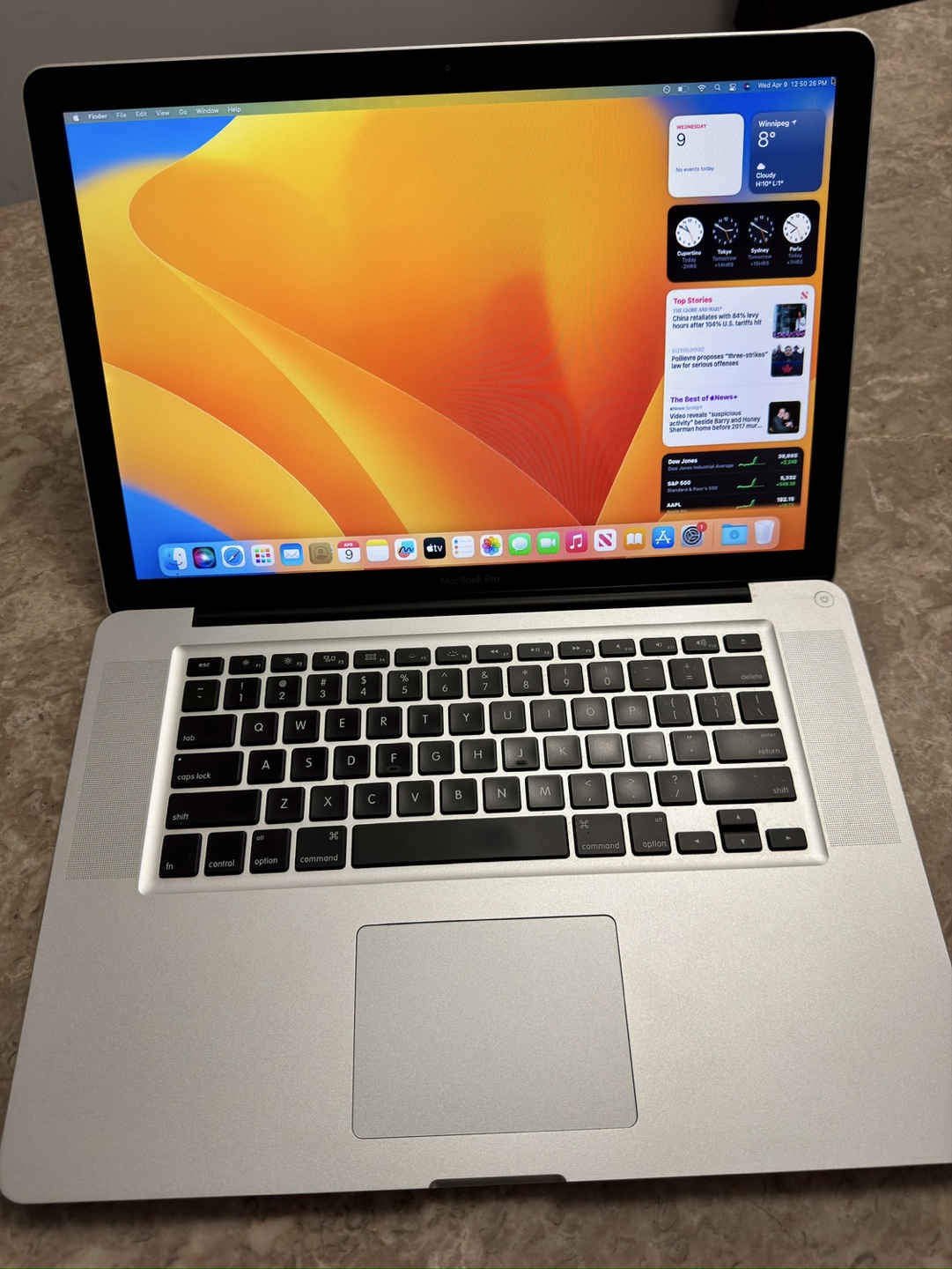 MacBook Pro (15-inch, Late 2011)