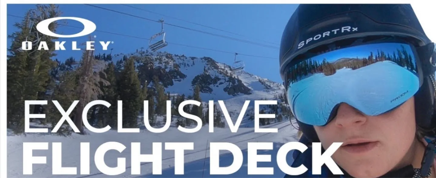 Oakley Flight Deck Prizm Lens Snow Ski Goggles - Sapphire image indicator(9)