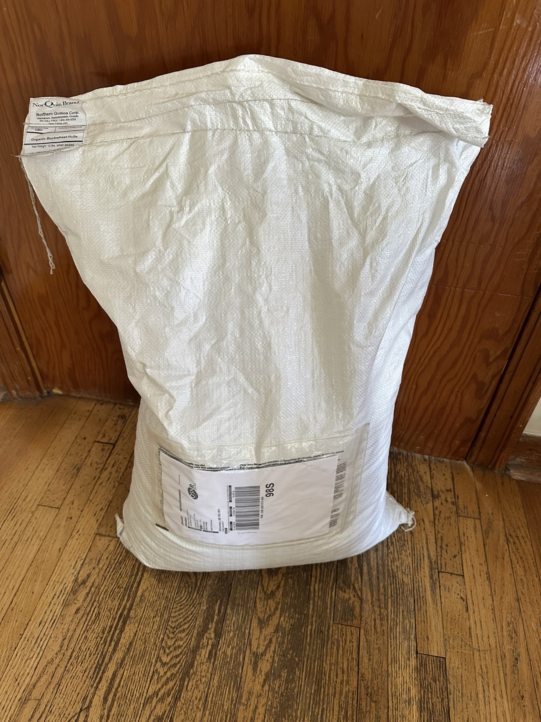 10-lb bag of buckwheat hulls