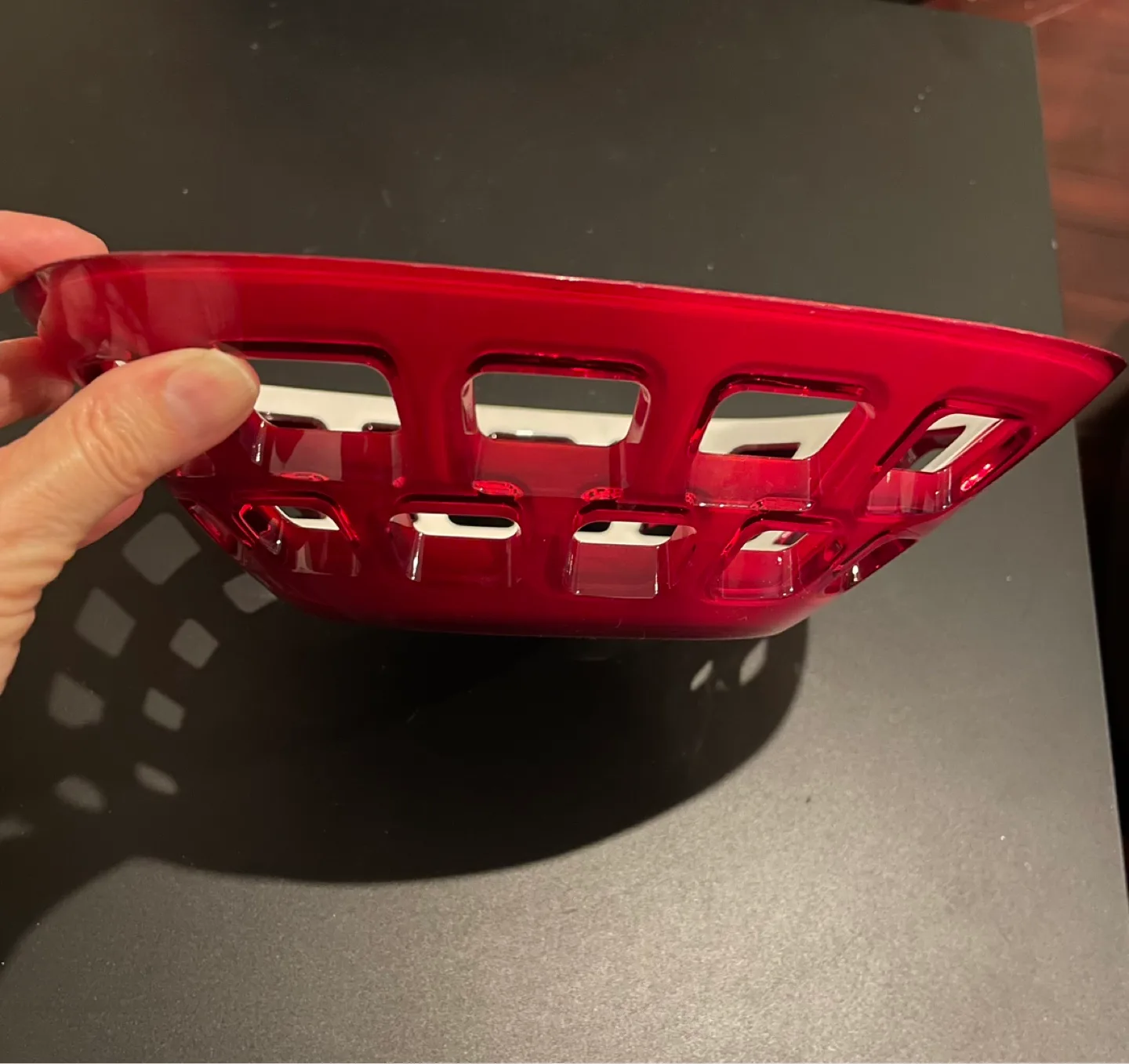 Guzzini Italian Vintage Red Bowl image indicator(4)