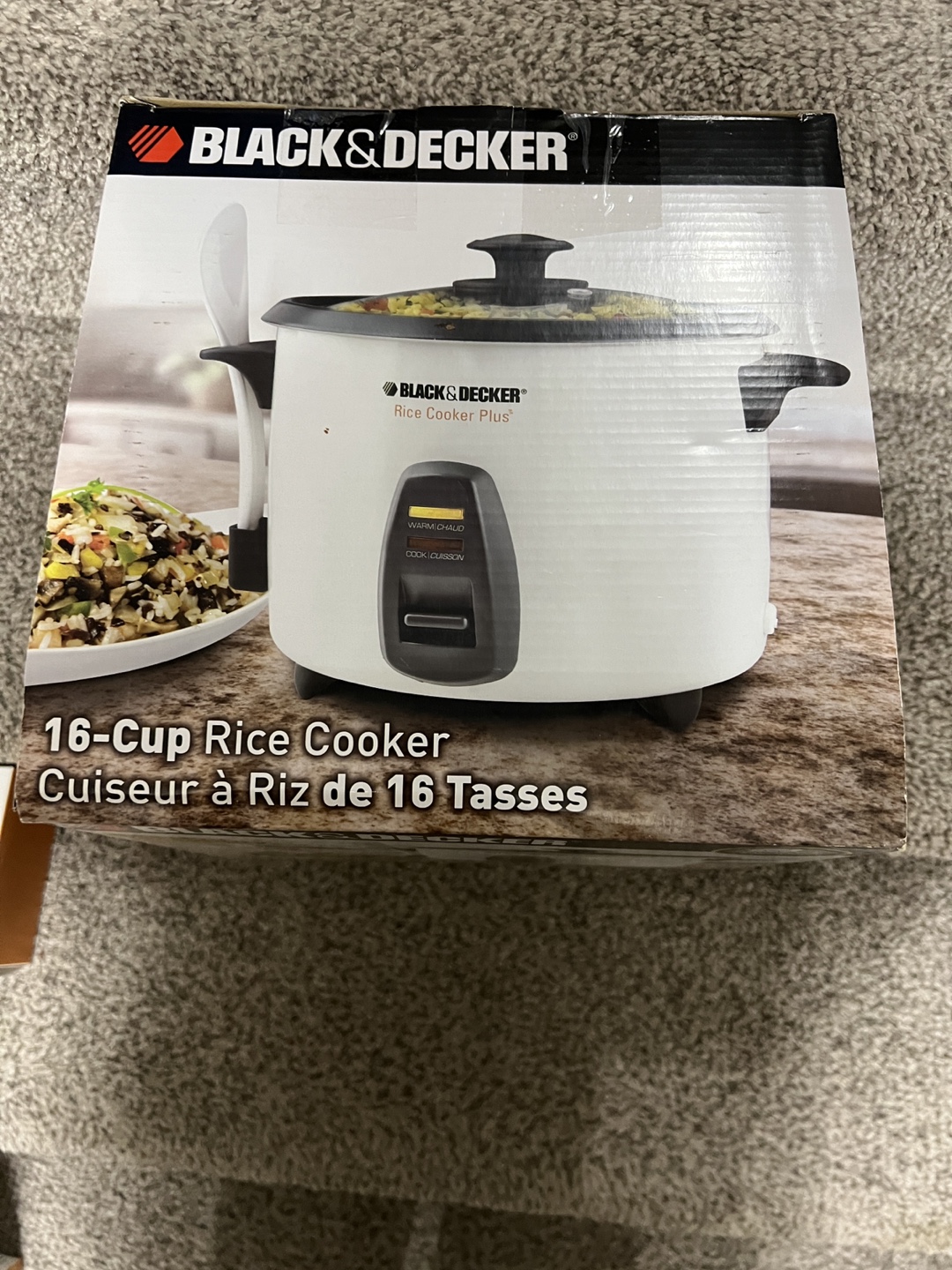 Black & Decker 16-Cup Rice Cooker - New in Box - photo 2