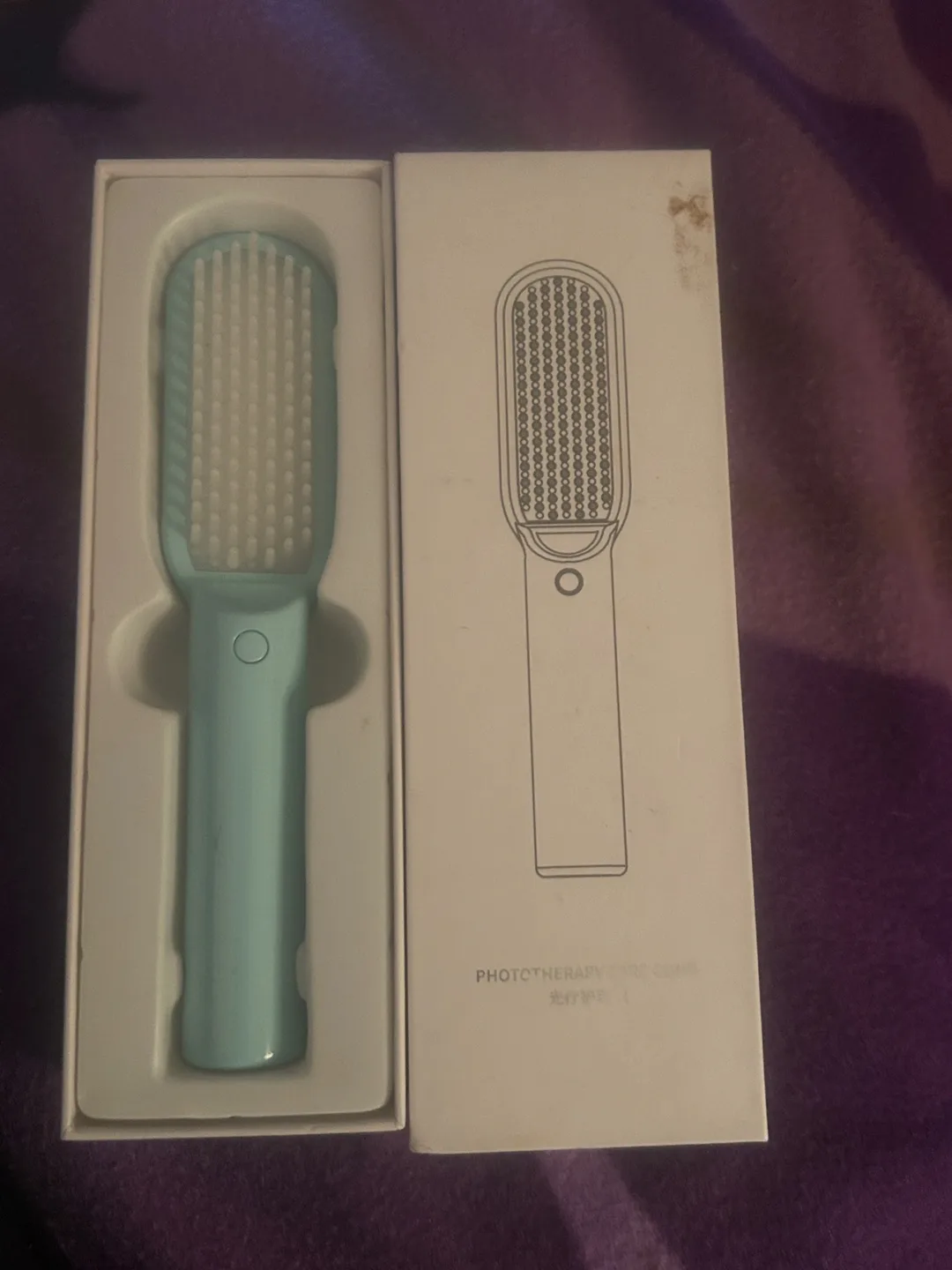 LED Light Therapy Hair Scalp Massage Comb Brush image indicator(2)