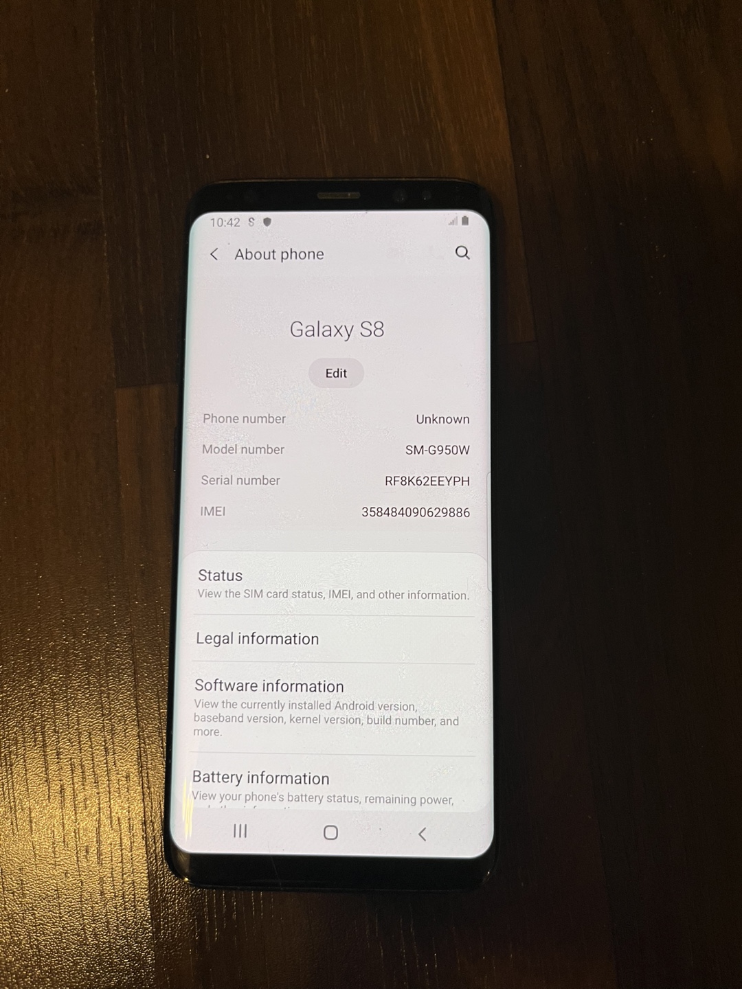 Samsung Galaxy S8 - photo 3