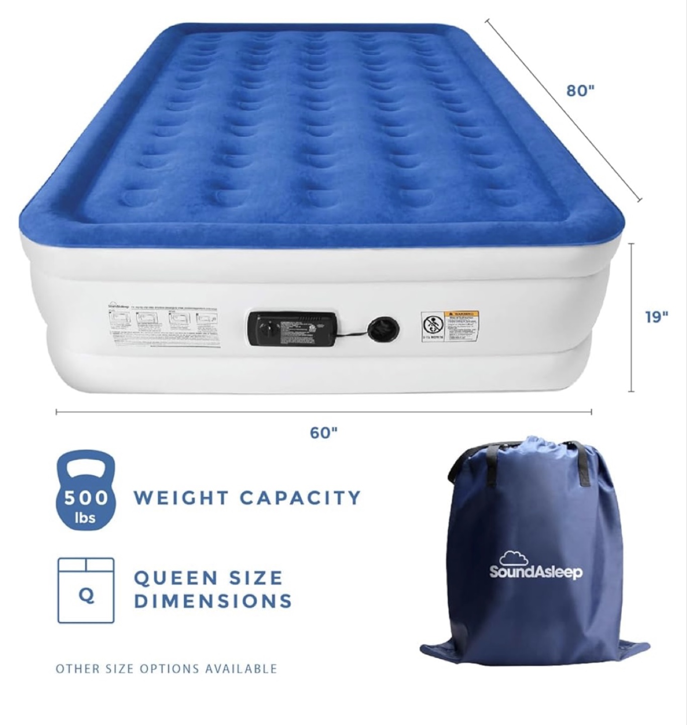 SoundAsleep Queen Air Mattress - photo 2