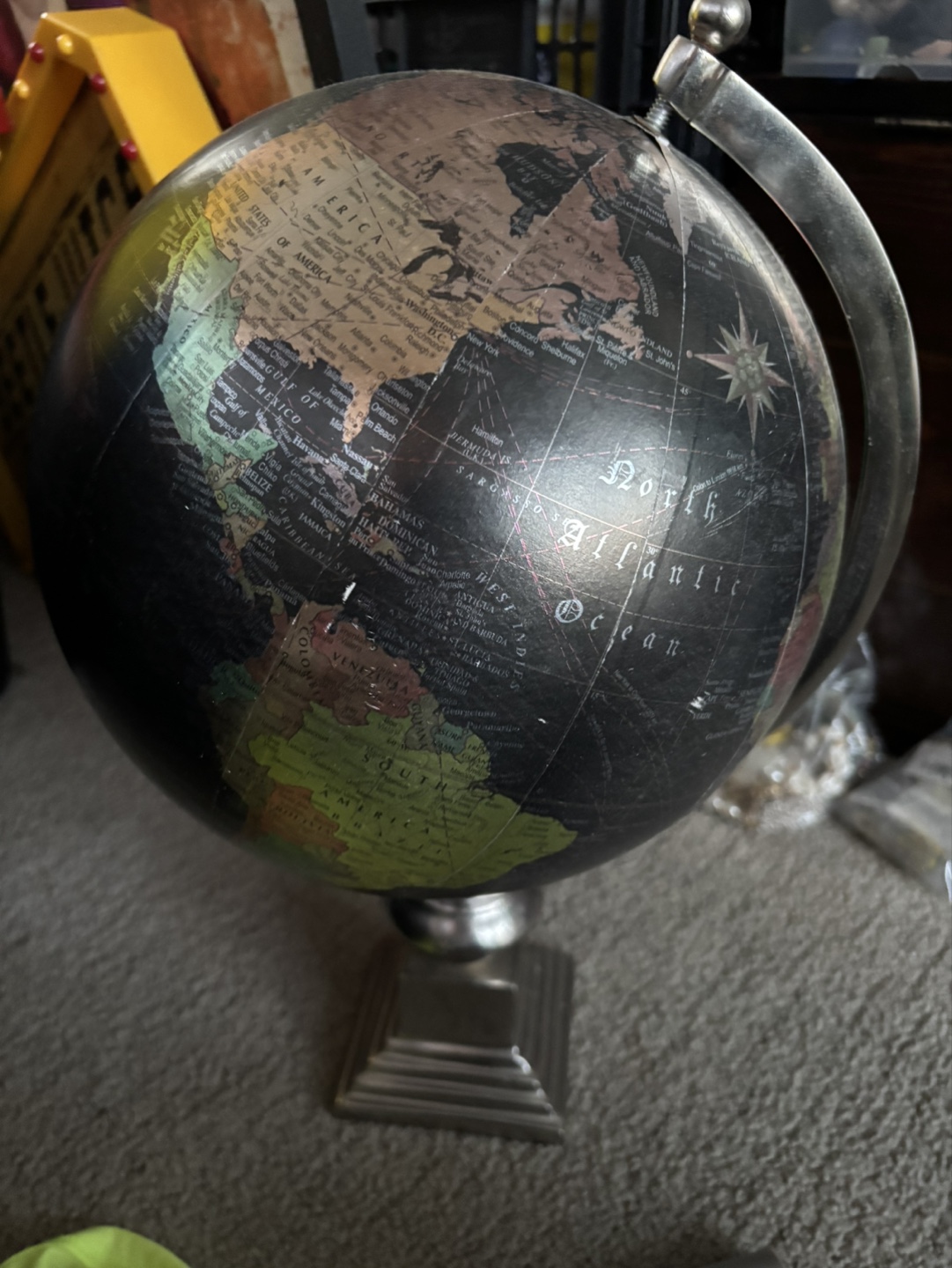 Antique-Style Desktop Globe