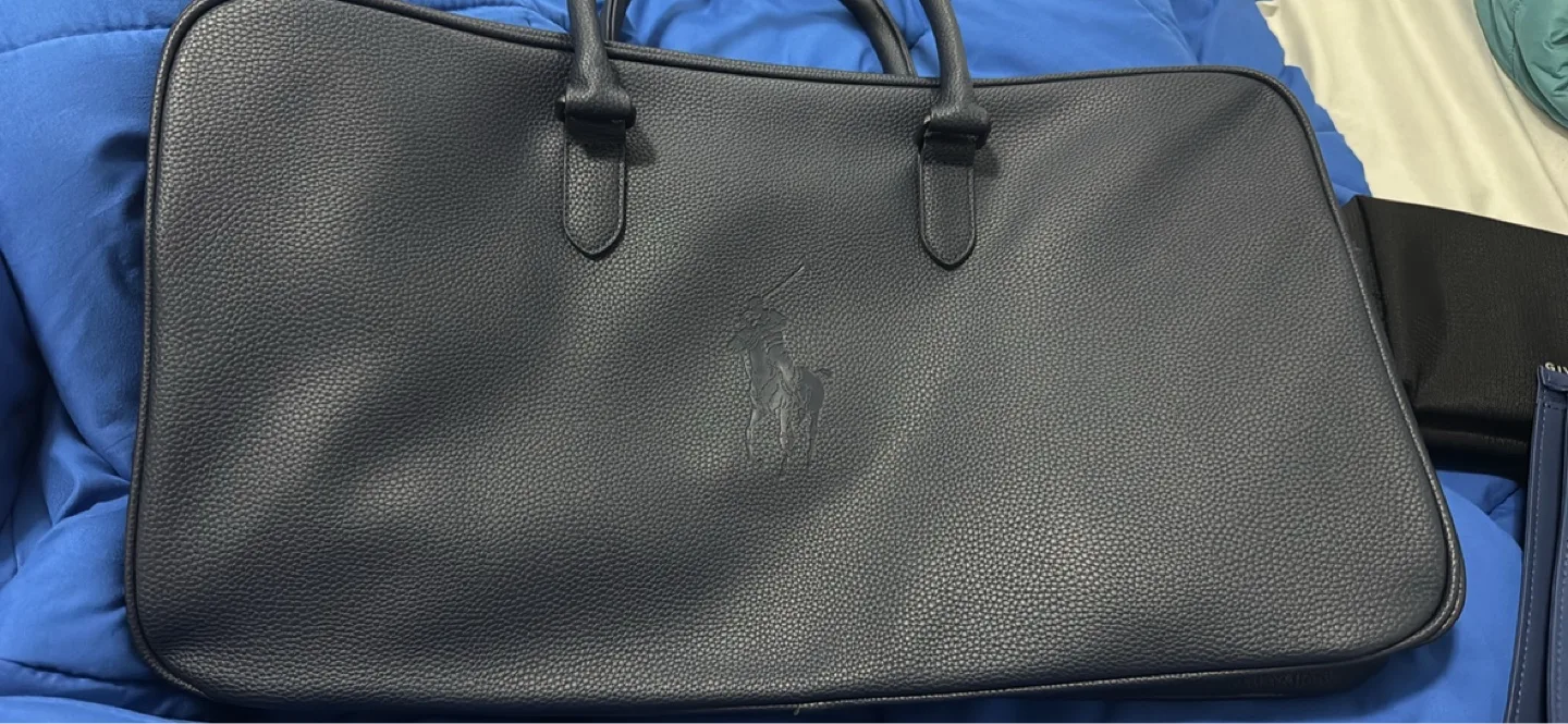 Ralph Lauren  Navy Blue Travel Bag thumbnail