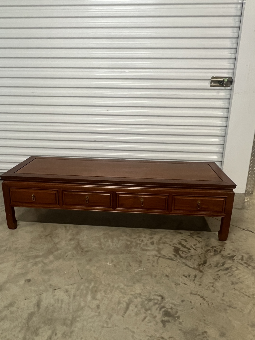 Far Eastern Furnishings Low Wooden Console Table