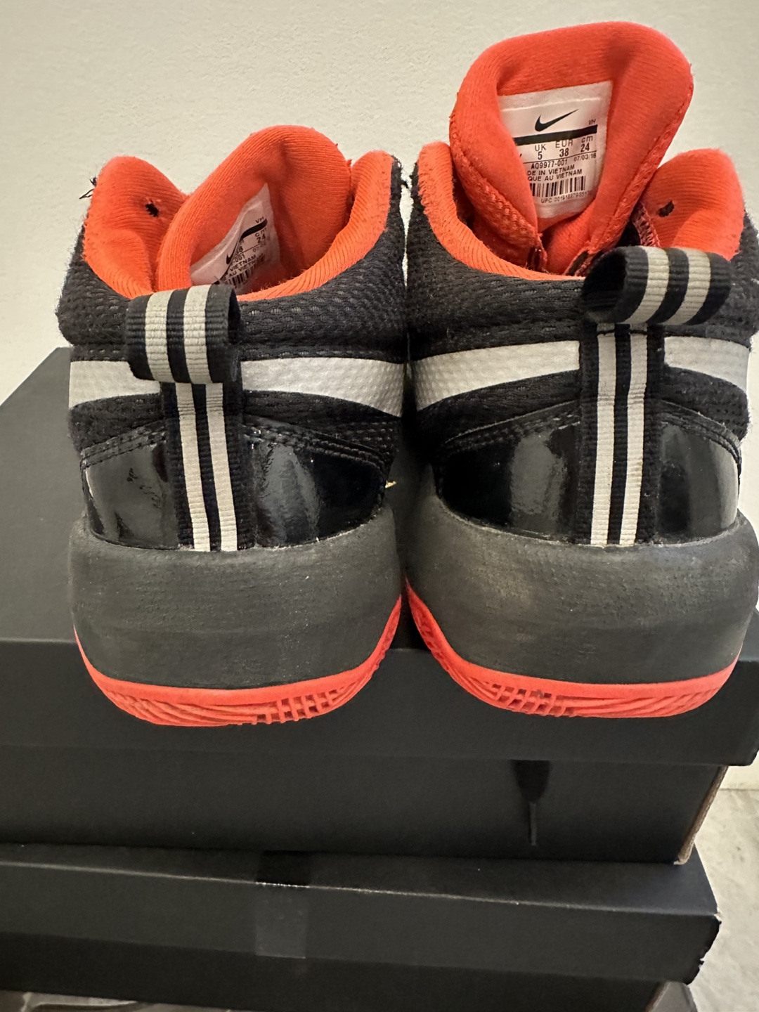 Nike Kids' Just Do It Basketball Shoes - Size 5.5Y - photo 4