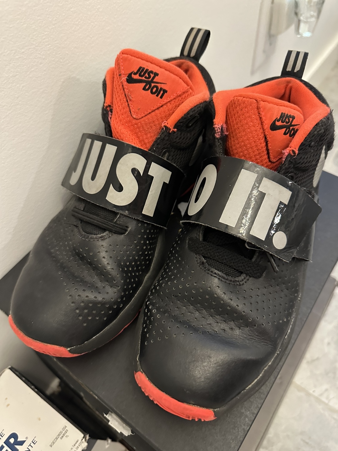 Nike Kids' Just Do It Basketball Shoes - Size 5.5Y - photo 2