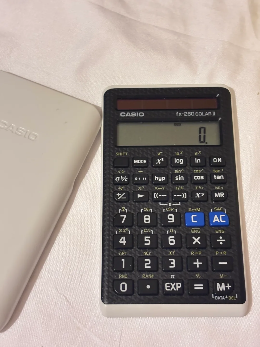 CASIO fx-260 SOLAR II Scientific Calculator with Case 💚 thumbnail