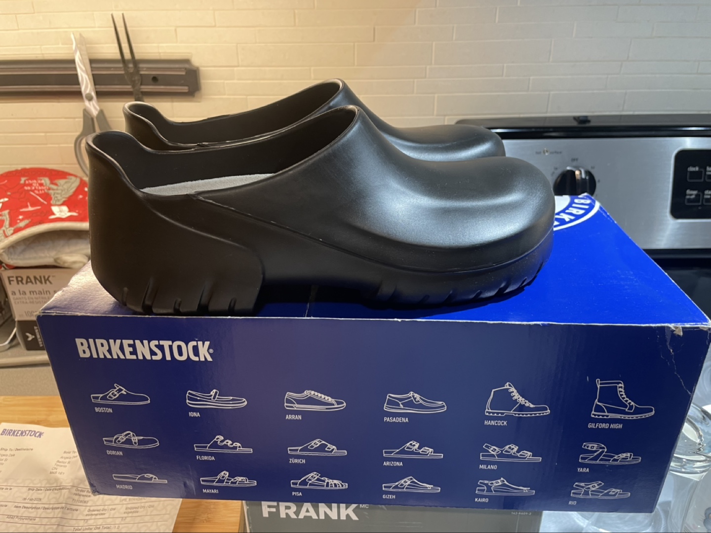 Birkenstock Steel Toe Clogs A640- Size 39