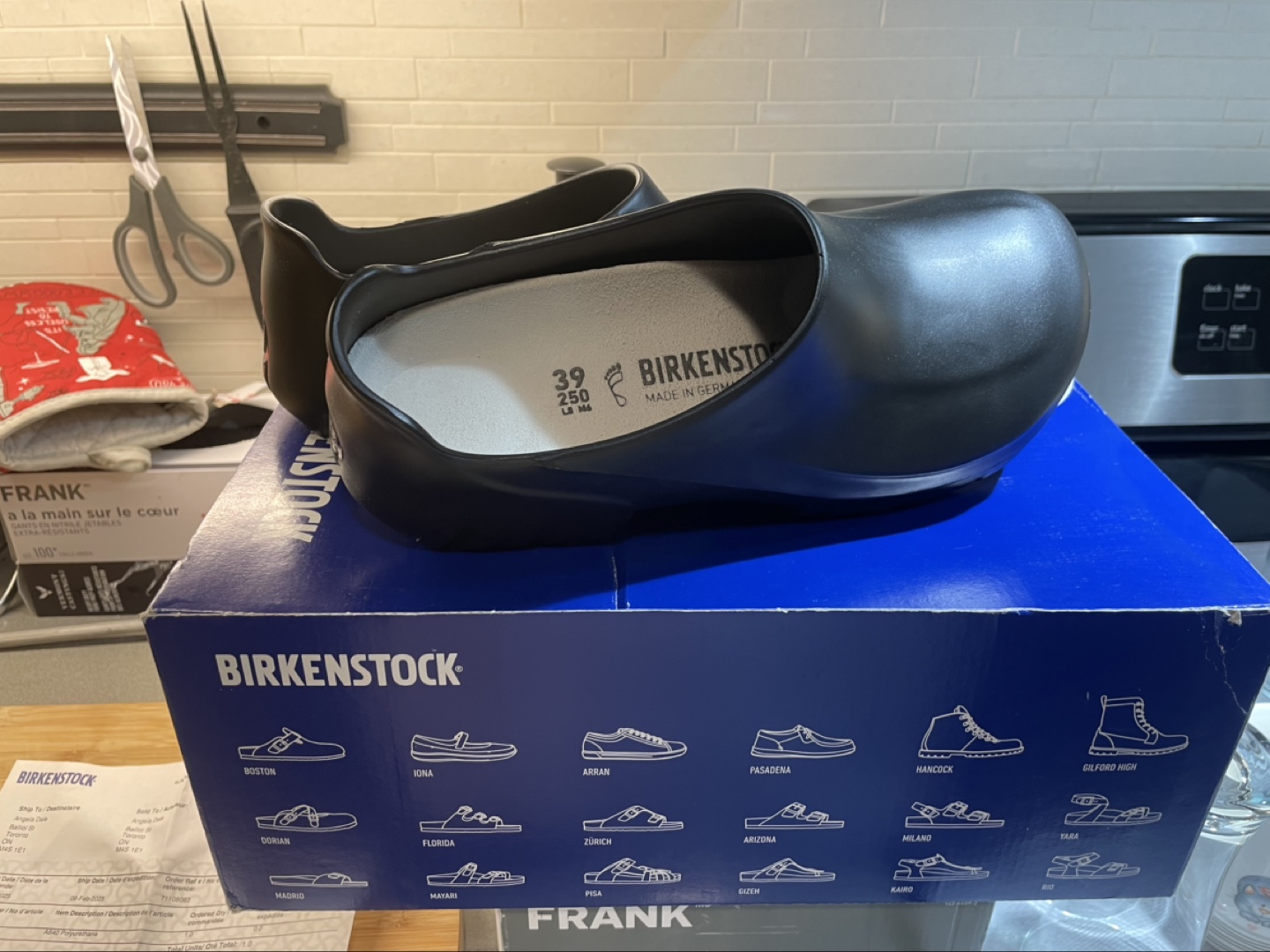 Birkenstock Steel Toe Clogs A640- Size 39 - photo 2
