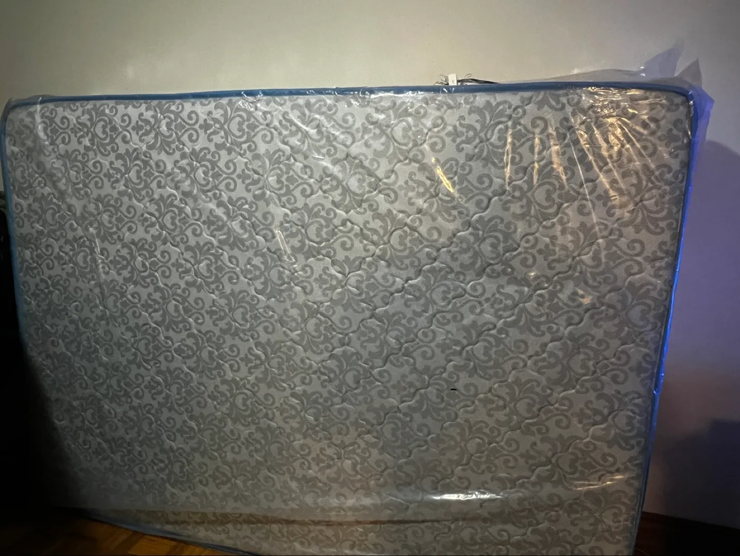 Brand new bed for sale with box spring thumbnail