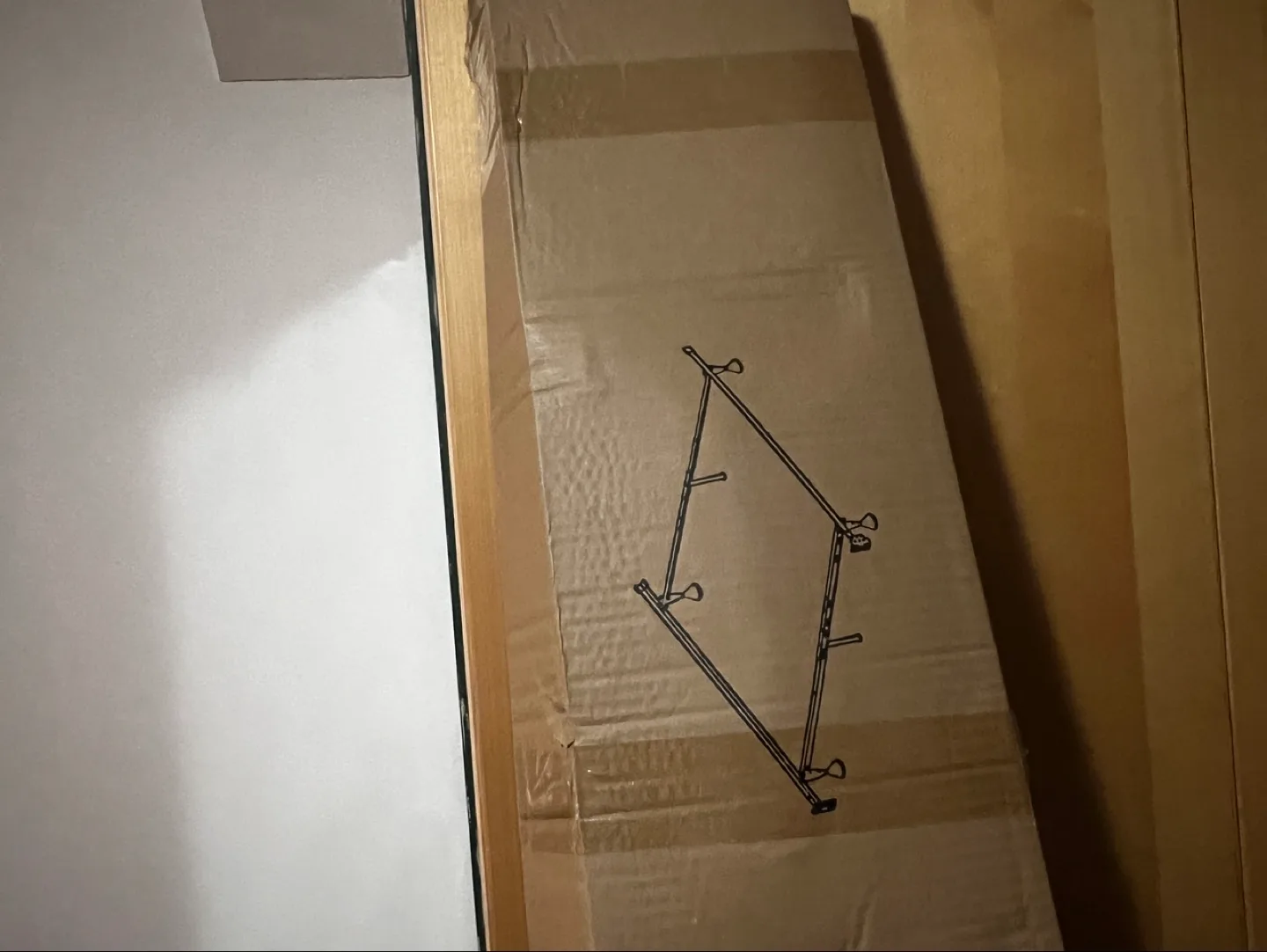 New in box: Full size bed frame thumbnail