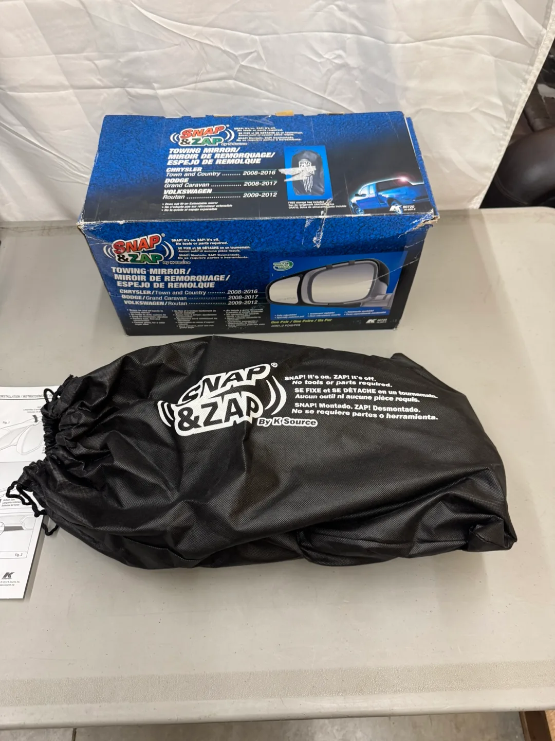 Tow Mirrors Dodge Chrysler Ram VW image indicator(7)