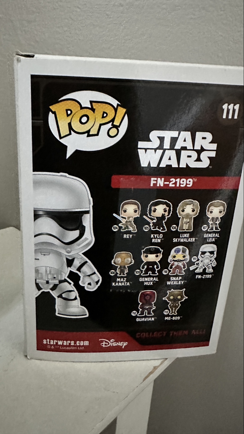 💚 Star Wars FN-2199 Pop! Vinyl Figure - photo 2