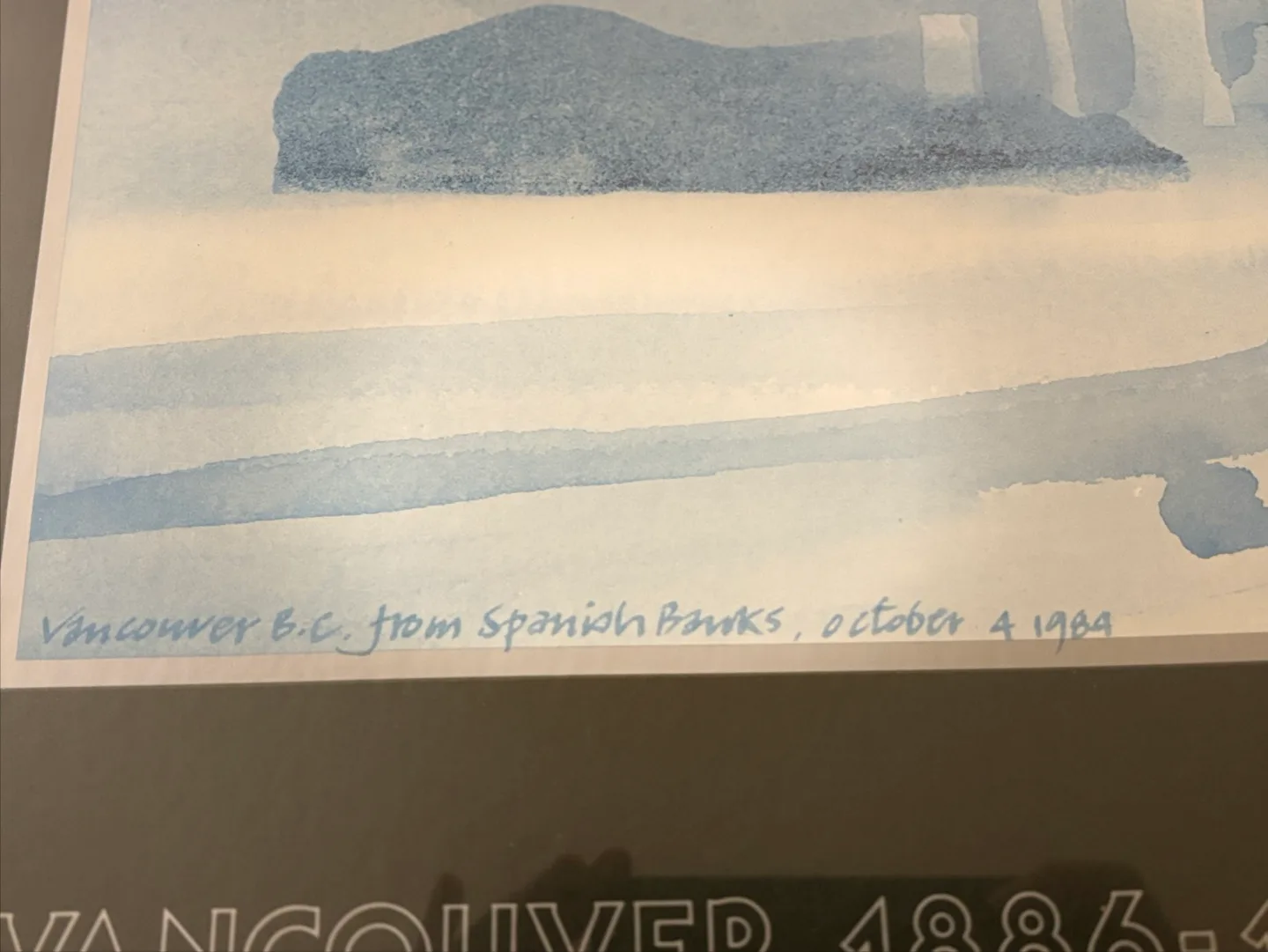 Toni Onley - Vancouver B.C. from Spanish Banks image indicator(3)