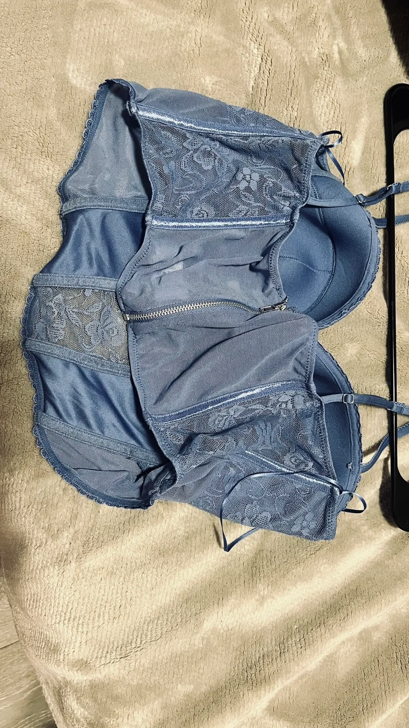 Blue Lace Corset Top image indicator(3)