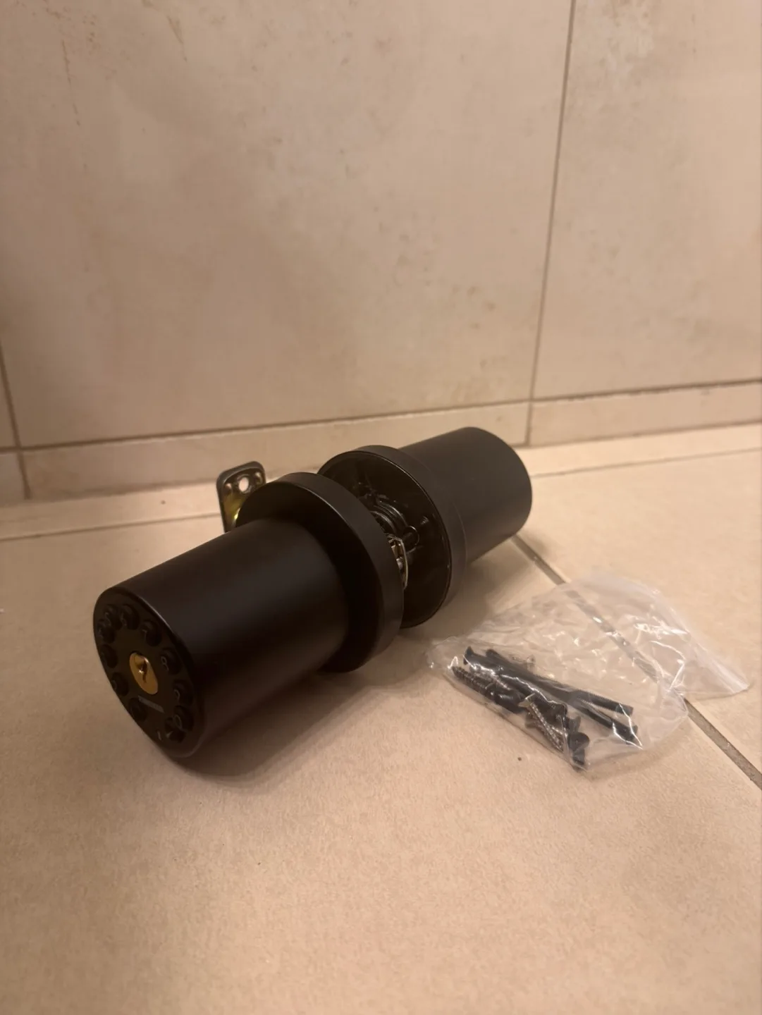 ZINCKEER VAULTA K1 Keyless Door Lock - Black thumbnail