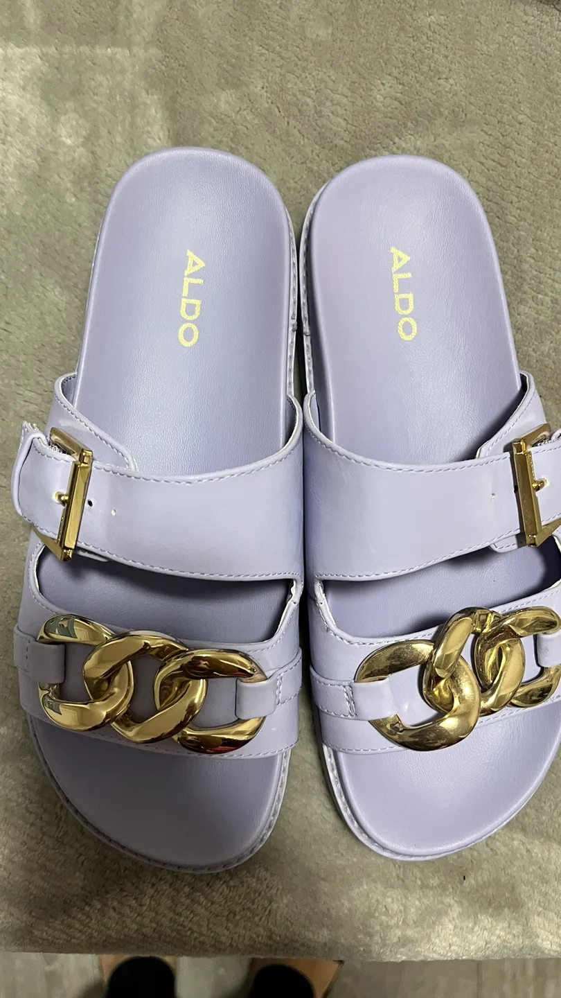 ALDO Lavender Chain Detail Slides image indicator(3)