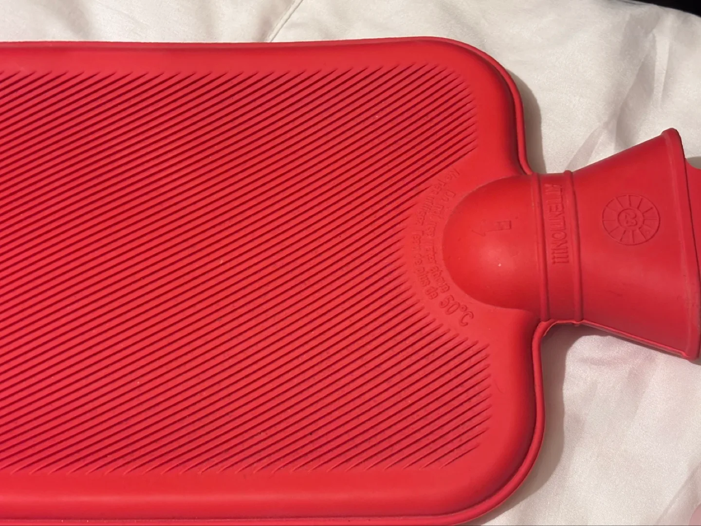 Red Rubber Hot Water Bottle thumbnail