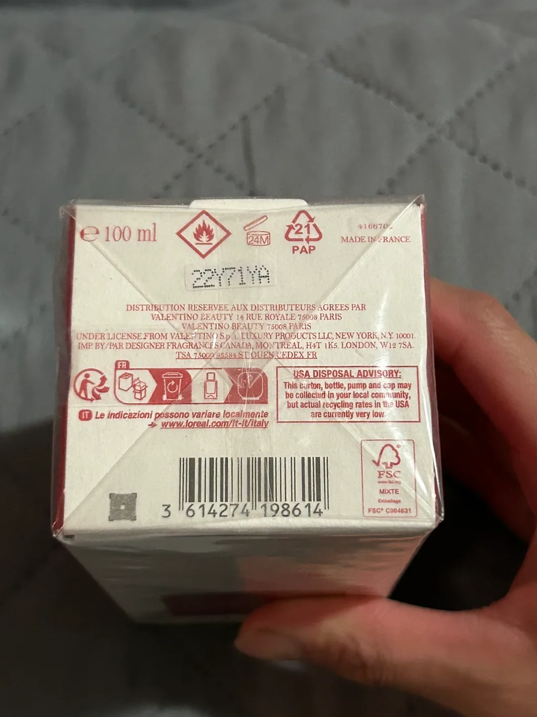 Valentino Sogno in Rosso Perfume 100ml image indicator(3)