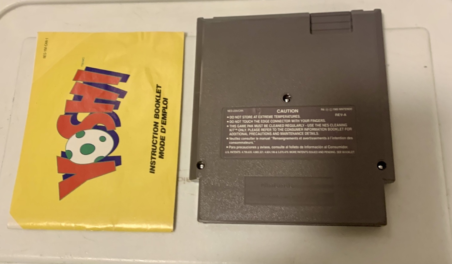 Yoshi Nintendo NES Game Manual Included - photo 2