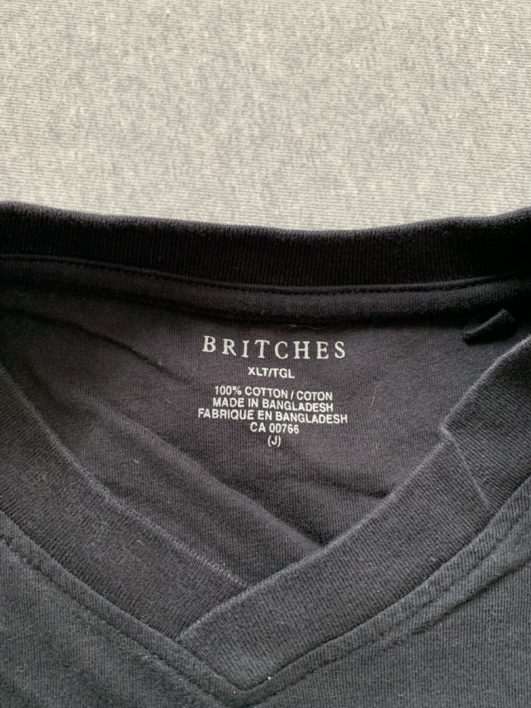 Men's Britches V-Neck T-Shirt - Size XL Tall - photo 3
