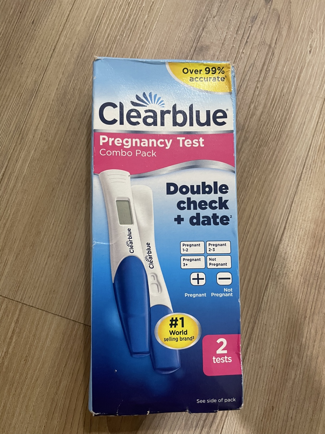 Clearblue Pregnancy Test Double Check  (2 Tests)