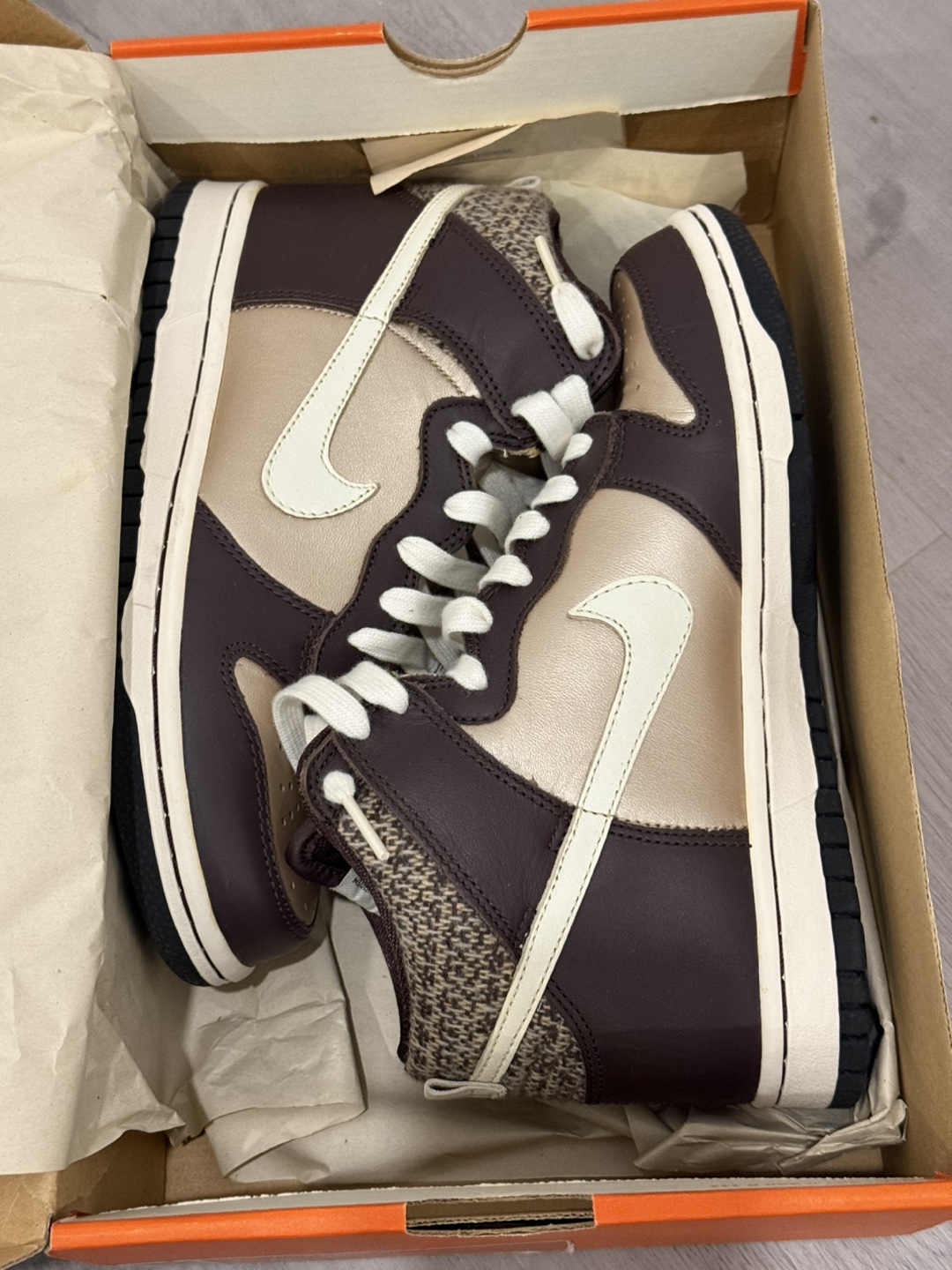 Nike WMNS Dunk Hi Wedge Sneakers Size 6.5