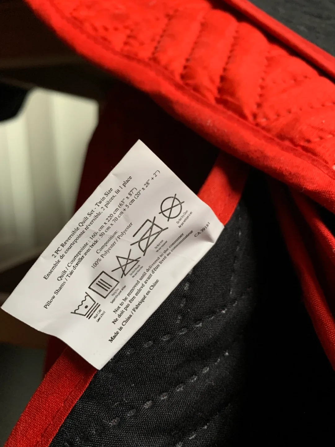 2pc Reversible Twin Quilt Set image indicator(3)