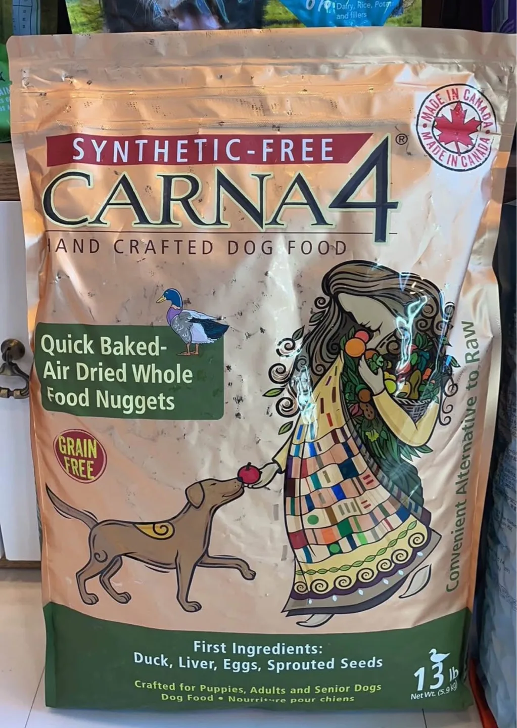 Carna4 Synthetic-Free Hand Crafted Dog Food thumbnail
