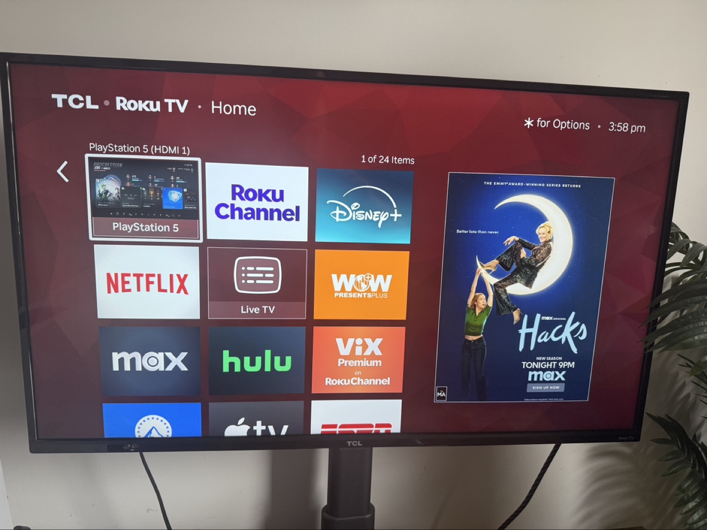 TCL 43 Inch 4K Ultra HD Smart Roku LED TV with TV Stand