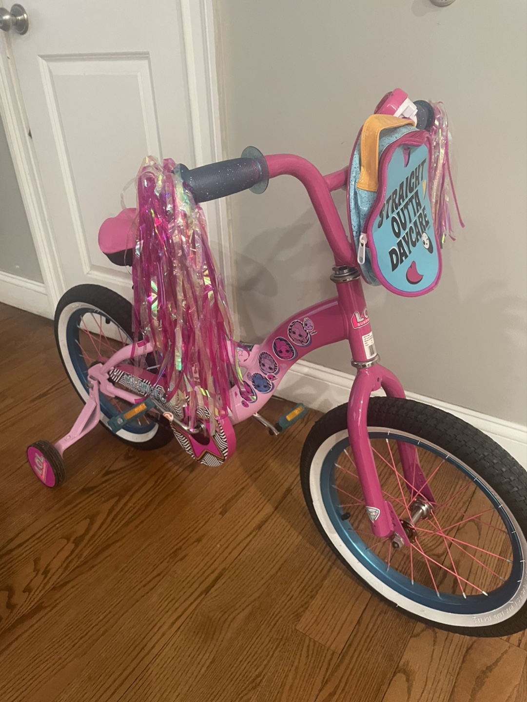 LOL Surprise! Girls Bike with Training Wheels